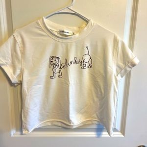 Disneys Toy Story cropped T-shirt